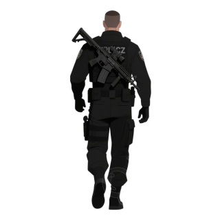 禁毒警察PNG插图