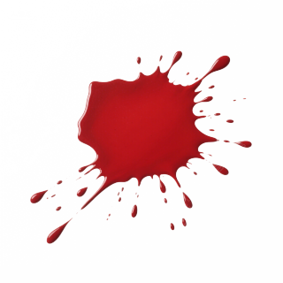 血液滴溅血迹插画