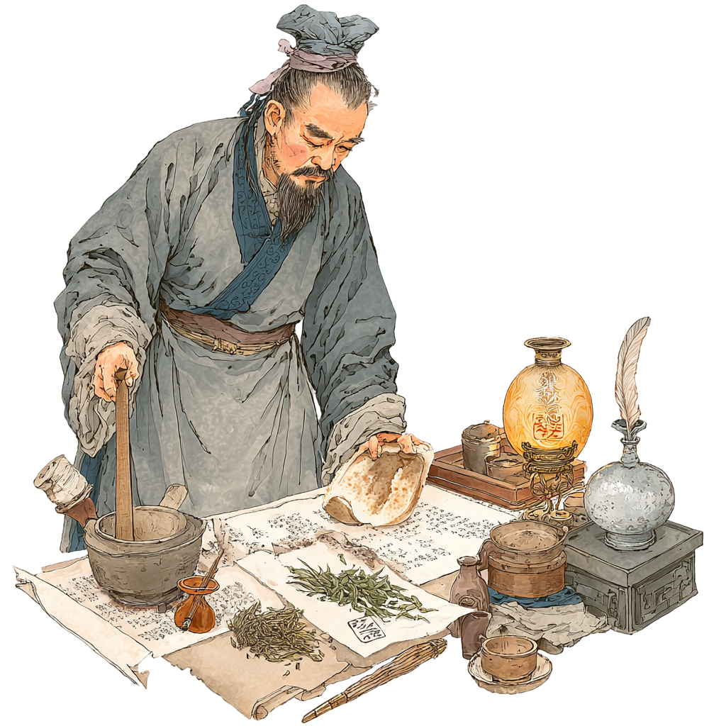 古代中医商用素材