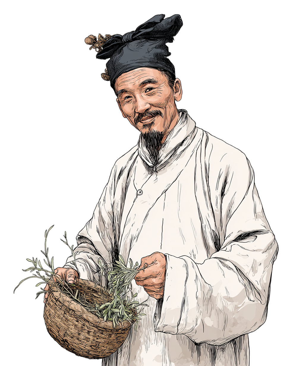 古代中医高清PNG元素
