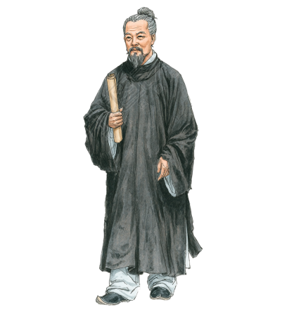 古代中医透明背景素材