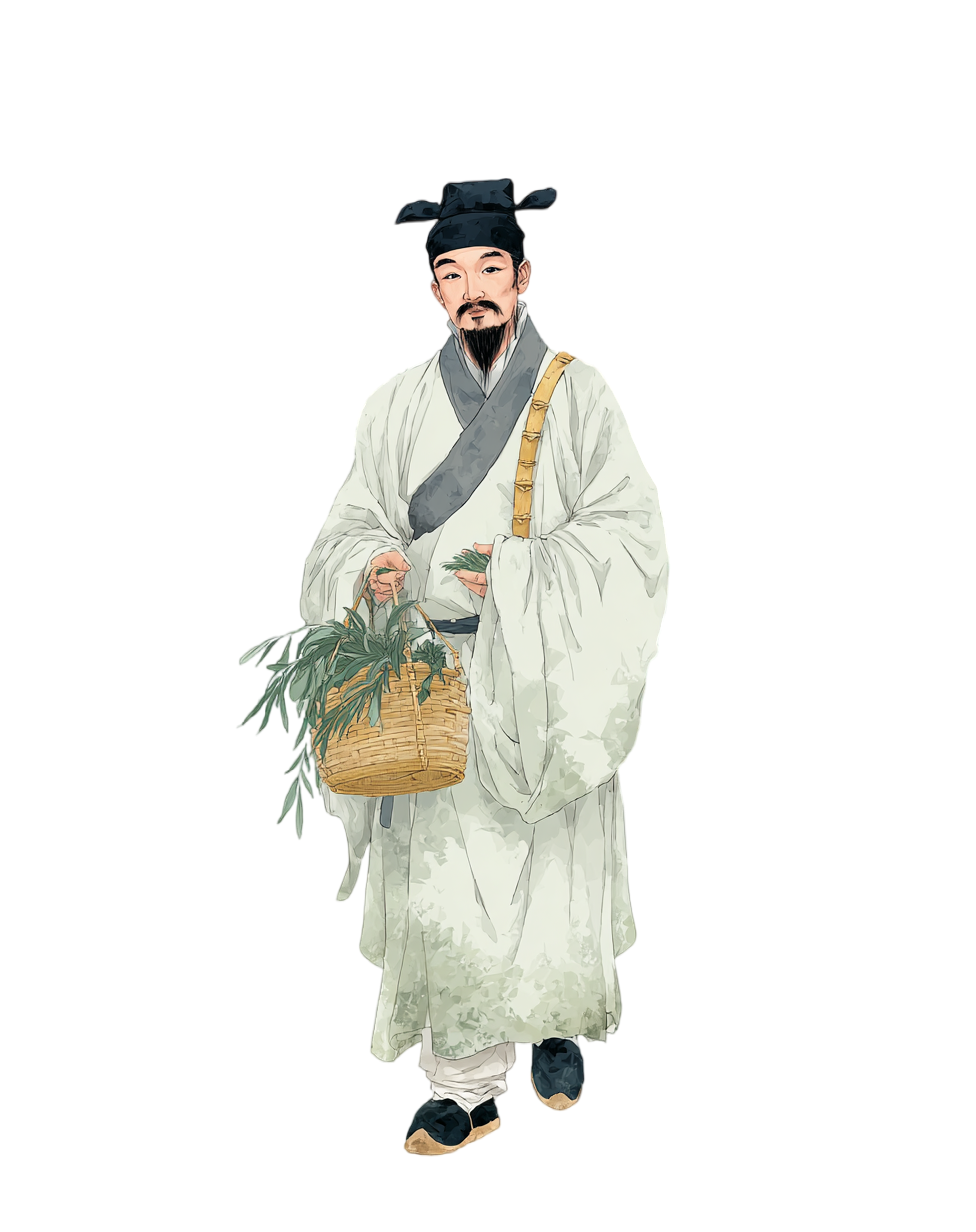 古代中医高清PNG插画