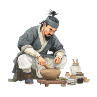 古代中医商用插图
