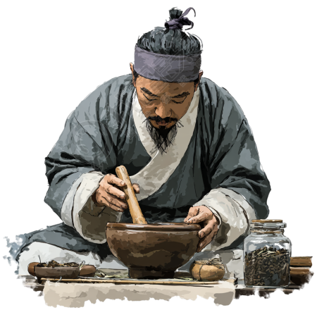 古代中医高清PNG素材