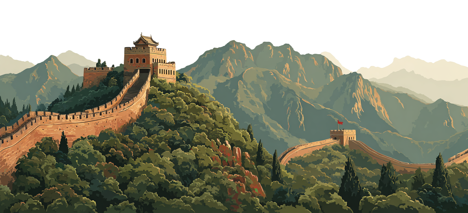 长城历史遗迹插图