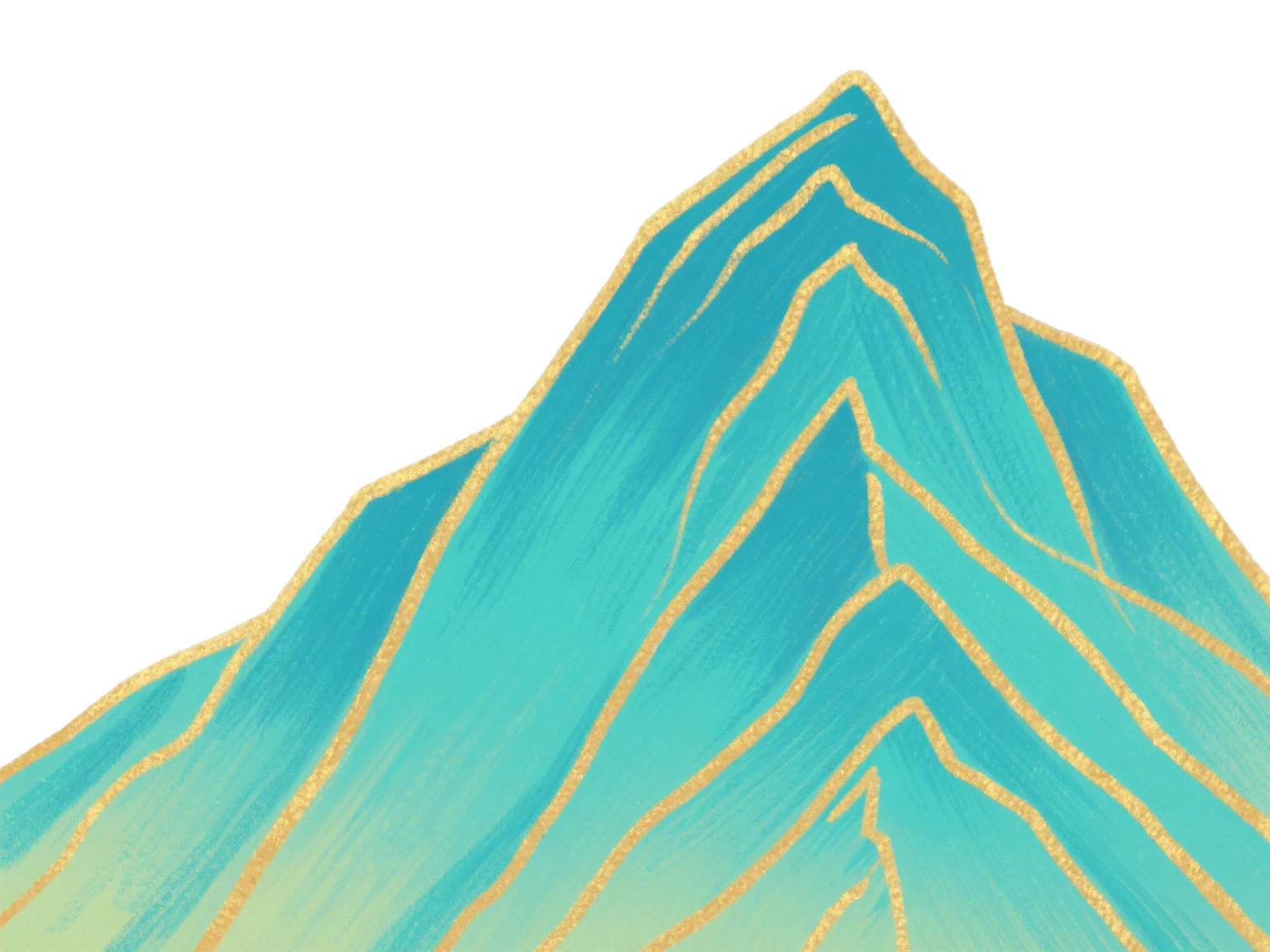 国潮风高山元素