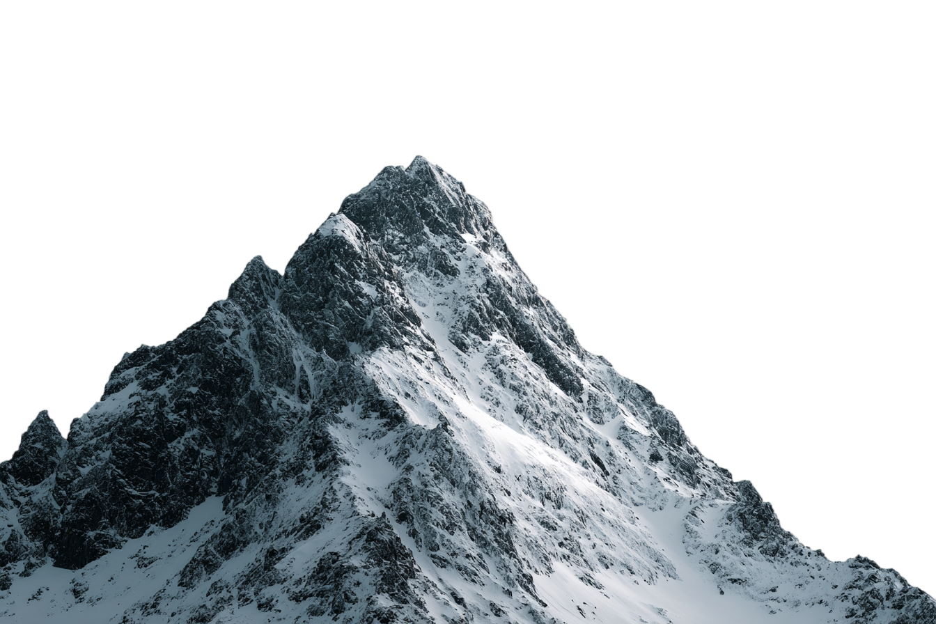高山透明背景元素