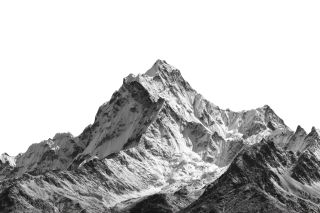 高山透明背景插画