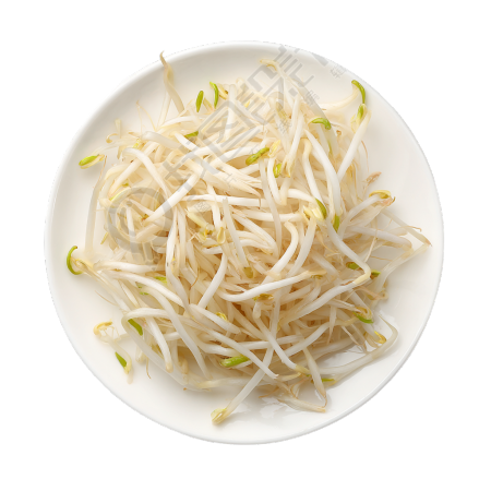 黄豆芽创意设计素材