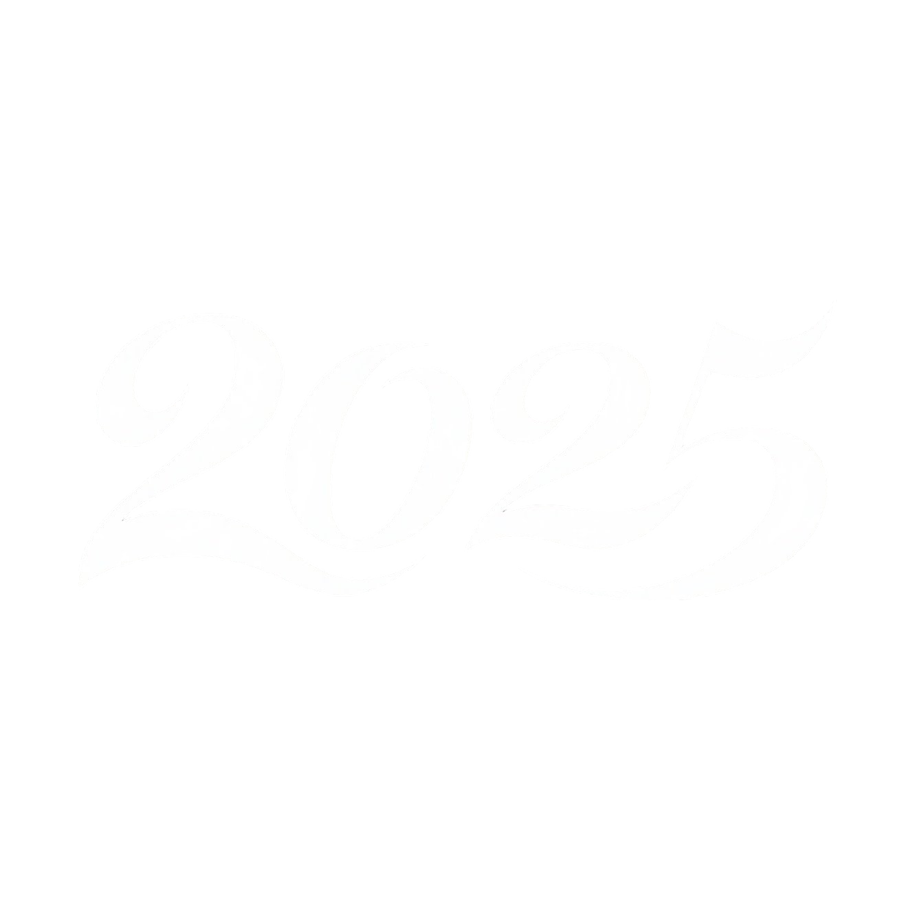 2025艺术字素材