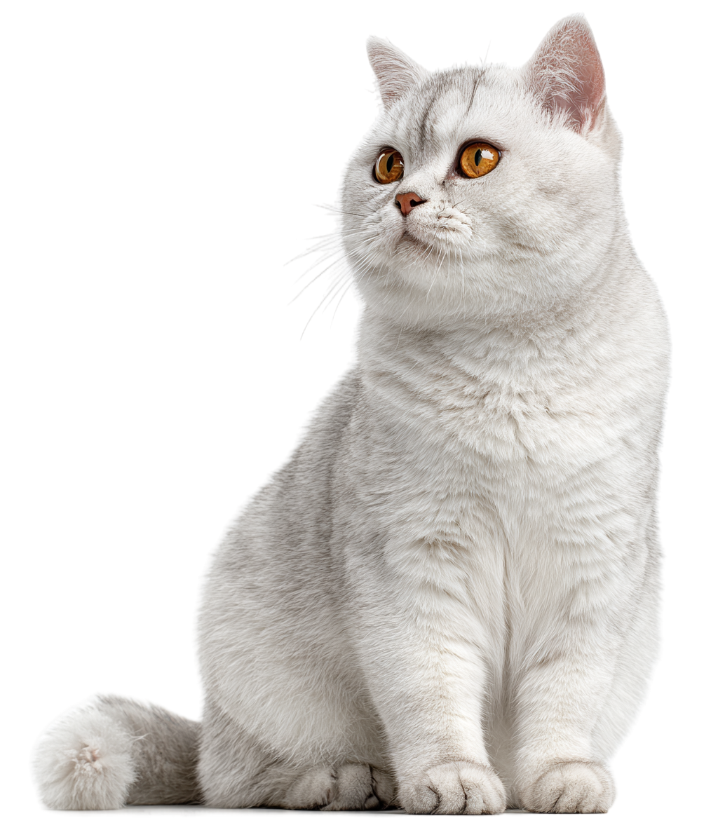 灰色猫创意设计插画