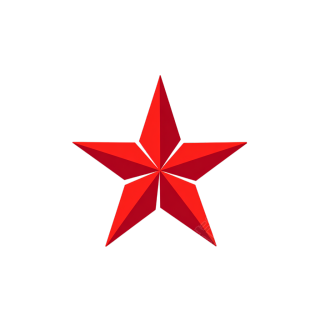 红色党政五角星元素