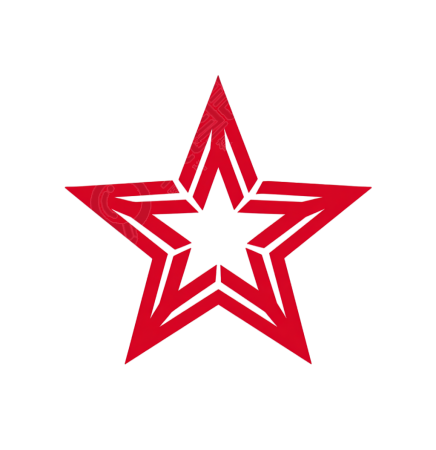红色党政五角星素材