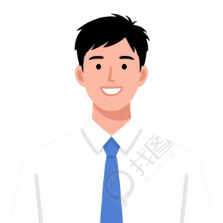 商务办公员工形象插画