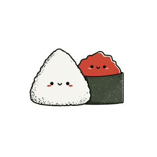 可爱饭团元素