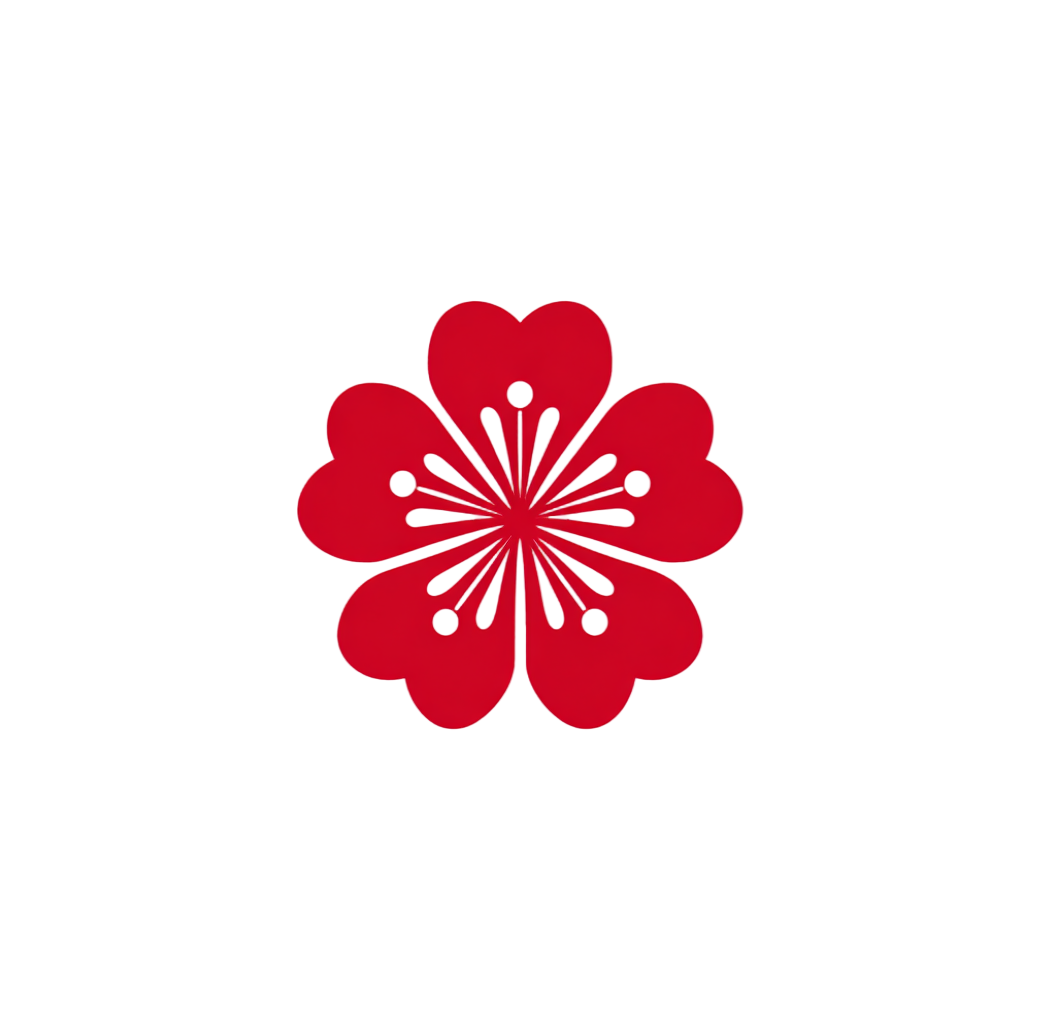 梅花logo简约元素