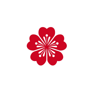 梅花logo简约元素