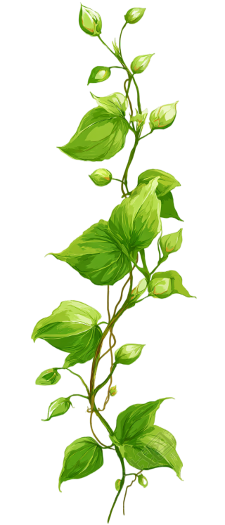 花藤小清新插图