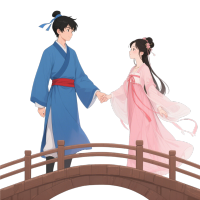 牛郎织女鹊桥元素
