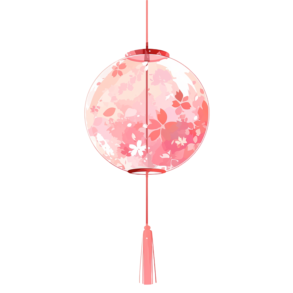 樱花风铃PNG素材