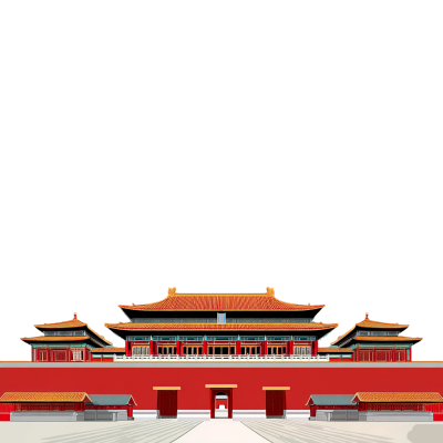 天安门透明背景素材