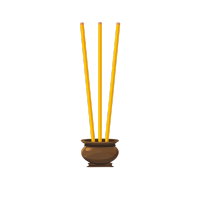 祭祖香炉插画