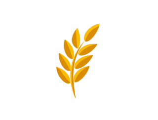 小麦商用图标插画