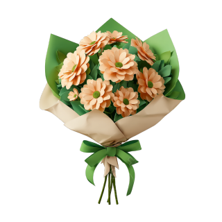 教师节花束矢量元素
