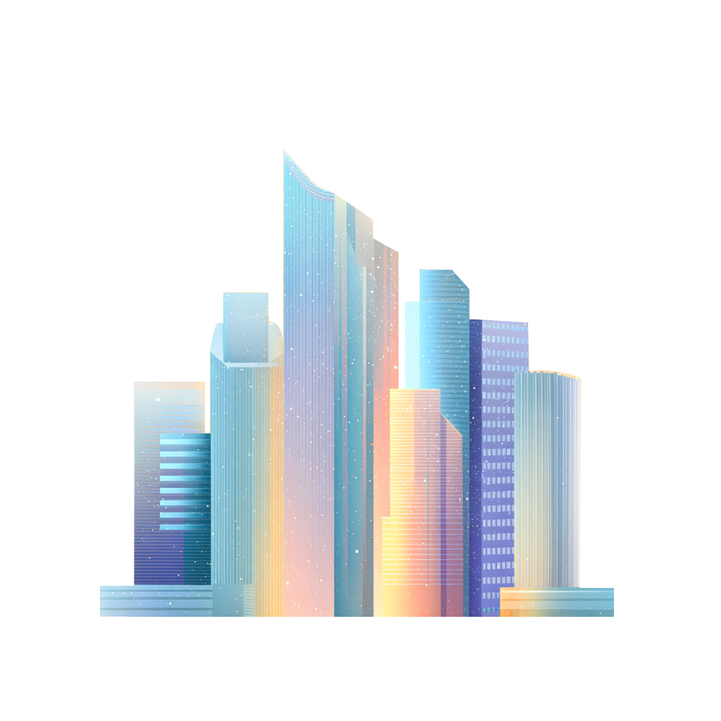 楼房卡通建筑素材