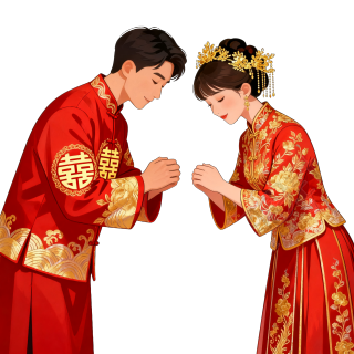传统婚礼素材