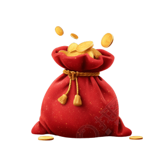 红色福袋金币插图