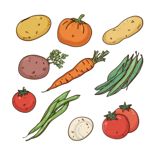 蔬菜简笔画插图