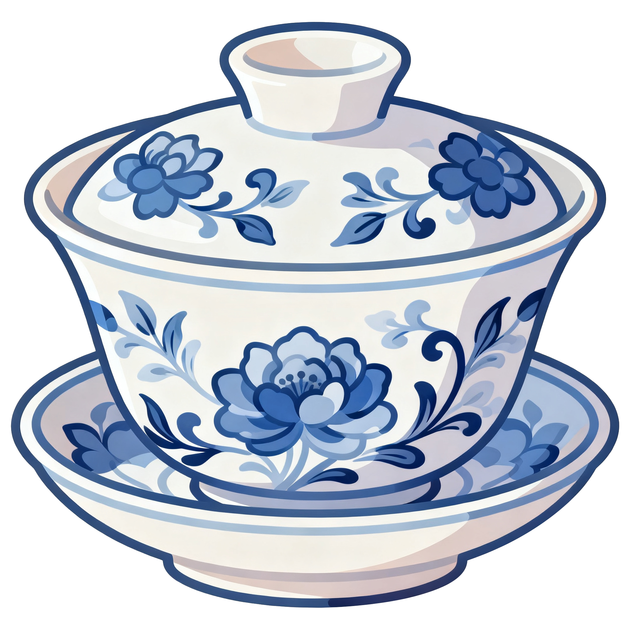 茶文化简约素材