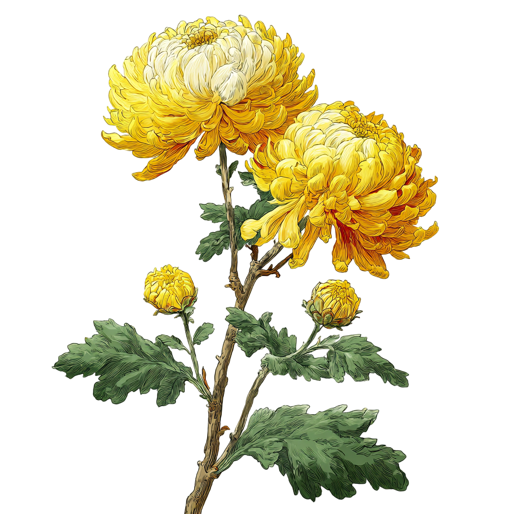重阳节菊花素材