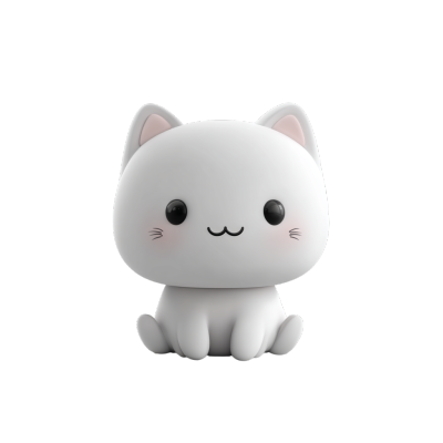 3D猫咪卡通素材