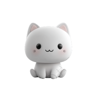 3D猫咪卡通素材