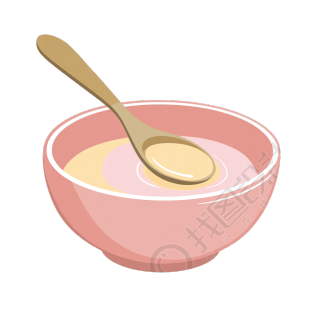 幼儿园食谱白粥插图