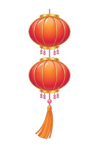 传统红灯笼商用插图