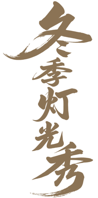 冬季灯光秀