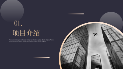 创业融资计划书商业策划书PPT模板内页