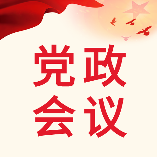 党政会议和平鸽五星封面图
