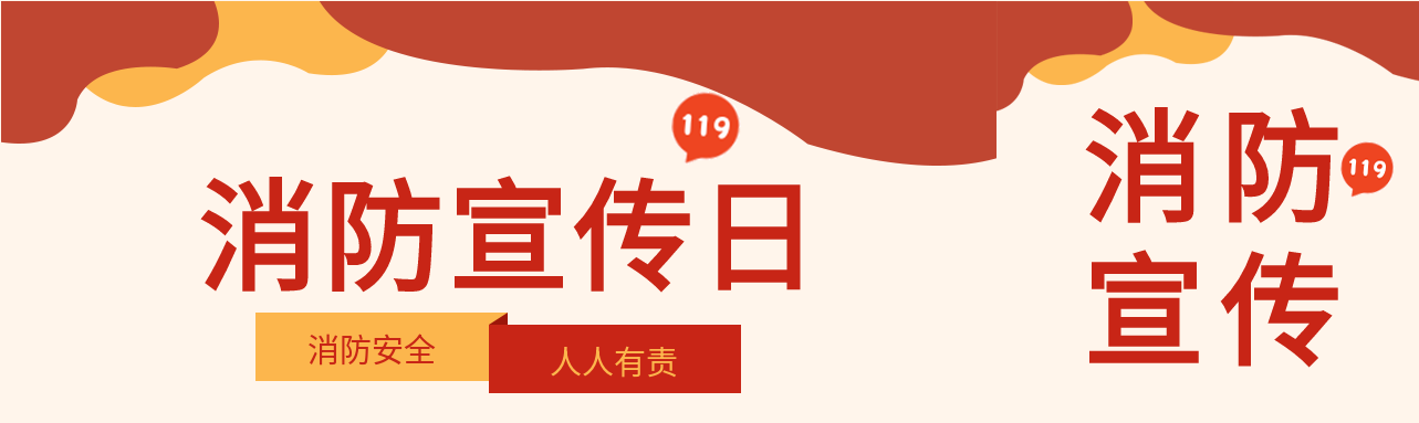 火警消防宣传日119封面图