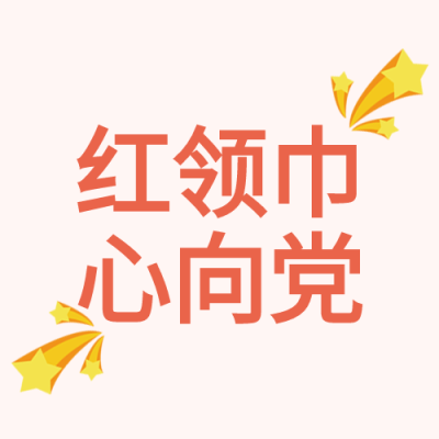 红色红领巾心向党微信公众号次图