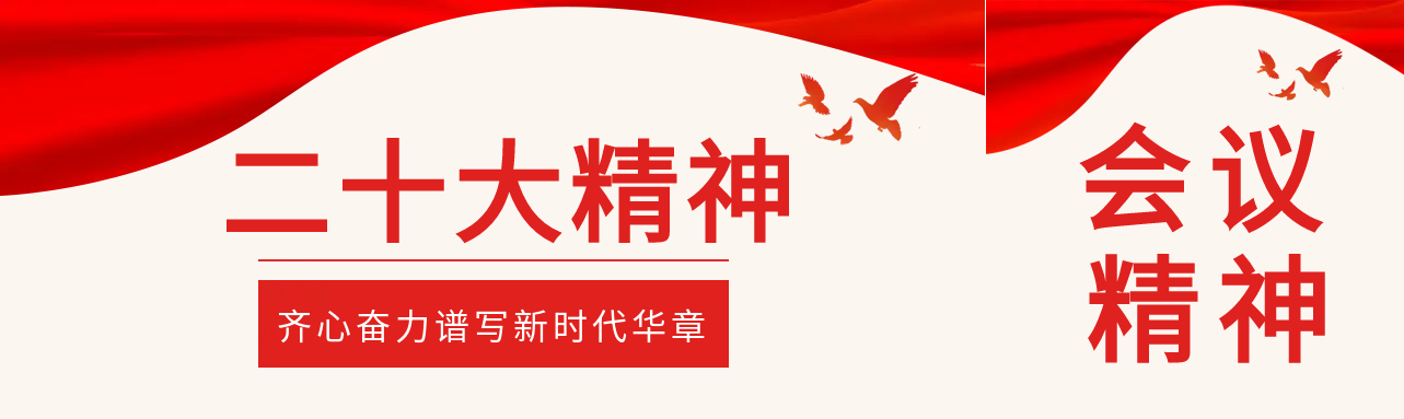 喜迎二十大红色和平鸽公众号封面图