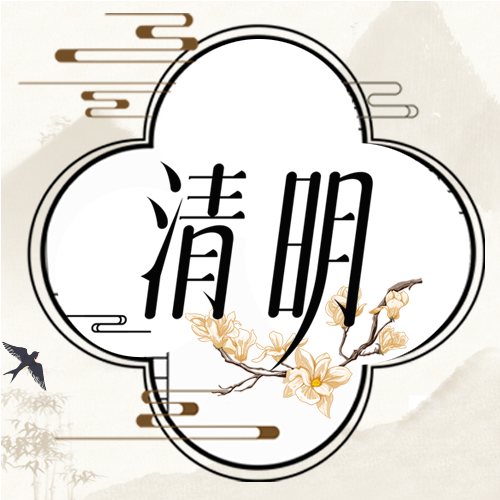 清明时节淡雅玉兰花微信公众号次图