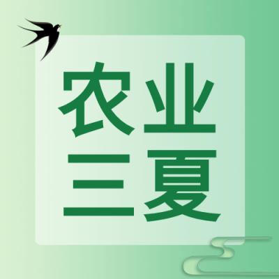 绿色系简约农业三夏微信公众号次图