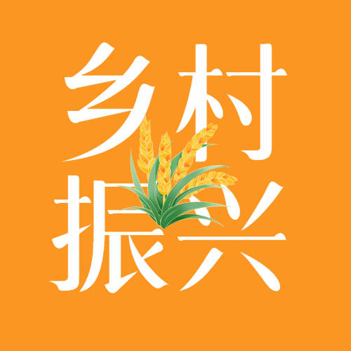 卡通风格小麦乡村振兴宣传微信公众号次图