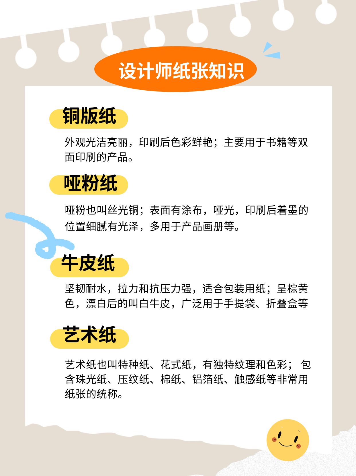 设计师纸张知识创意小红书封面配图