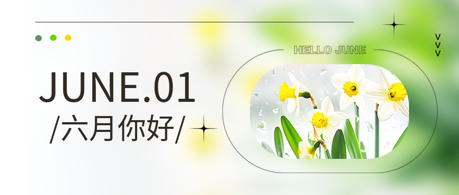 六月你好雨中花卉微信公众号首图