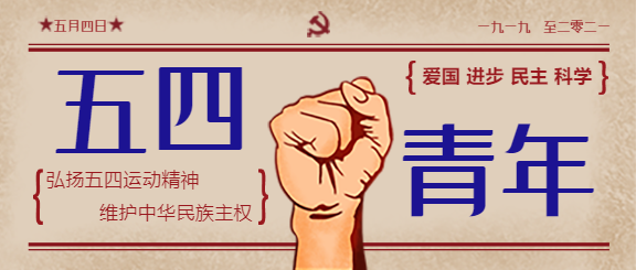 五四青年运动微信公众号首图